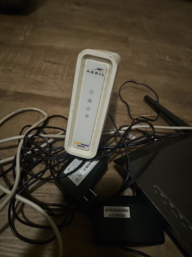 Router and modem Arris n Netgear brand