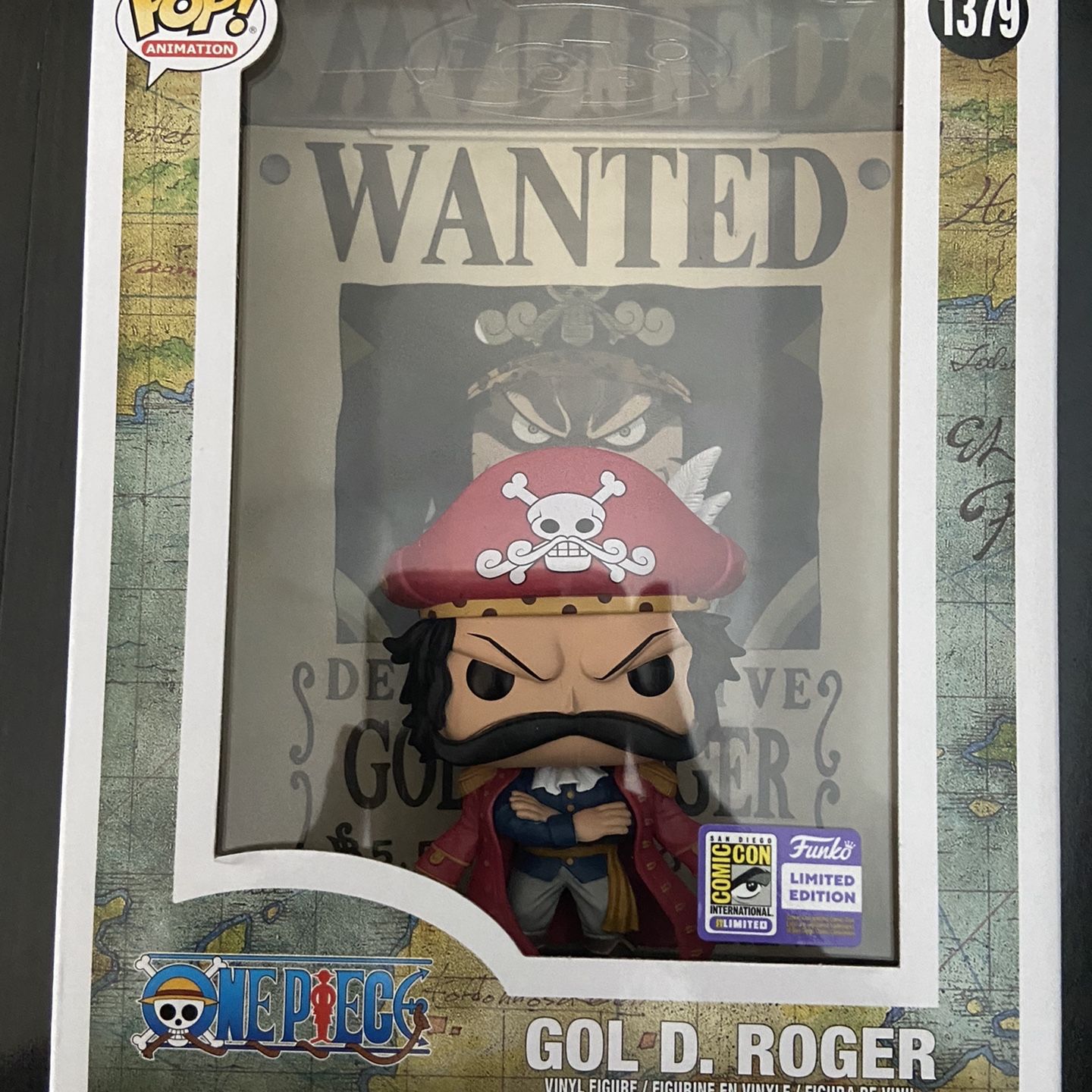 Funko Pop ワンピース ゴールドロジャー ポスター　コミコン SDCC 2023 FUNKO POP! GOL D ROGER WANTED POSTER **OFFICIAL