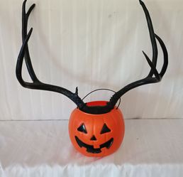 Deer 🦌 6 Pointed Antlers painted black