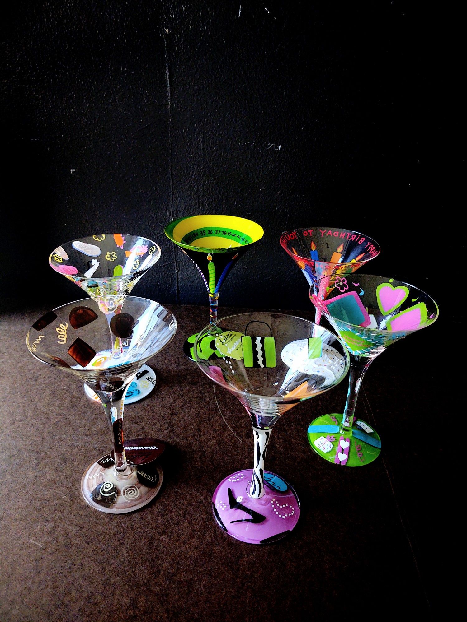 Lolita Martini Glass Collection