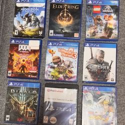 LOT of PS4 Games (9 Games!)