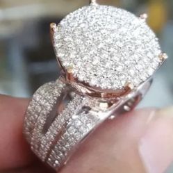 Sparkly Multi Stones Ring 