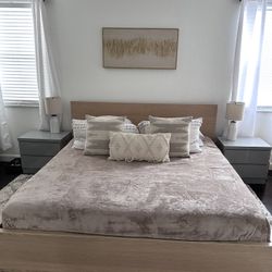 Bed Frame And Mattress 