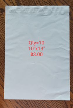 Poly Mailer Bags 10" x 13" - Self Sealing