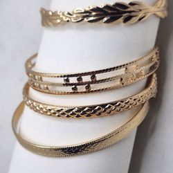 Stackable Bracelets Set