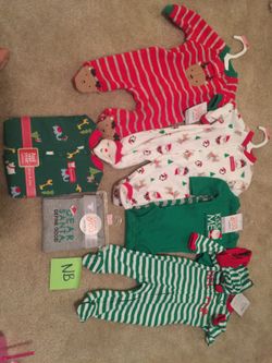 Brand new baby Christmas outfits