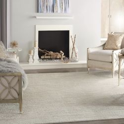 BRAND NEW - Ivory Beige 8' x 10' Area Rug