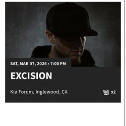 Excision GA ( 2 Tickets Available )