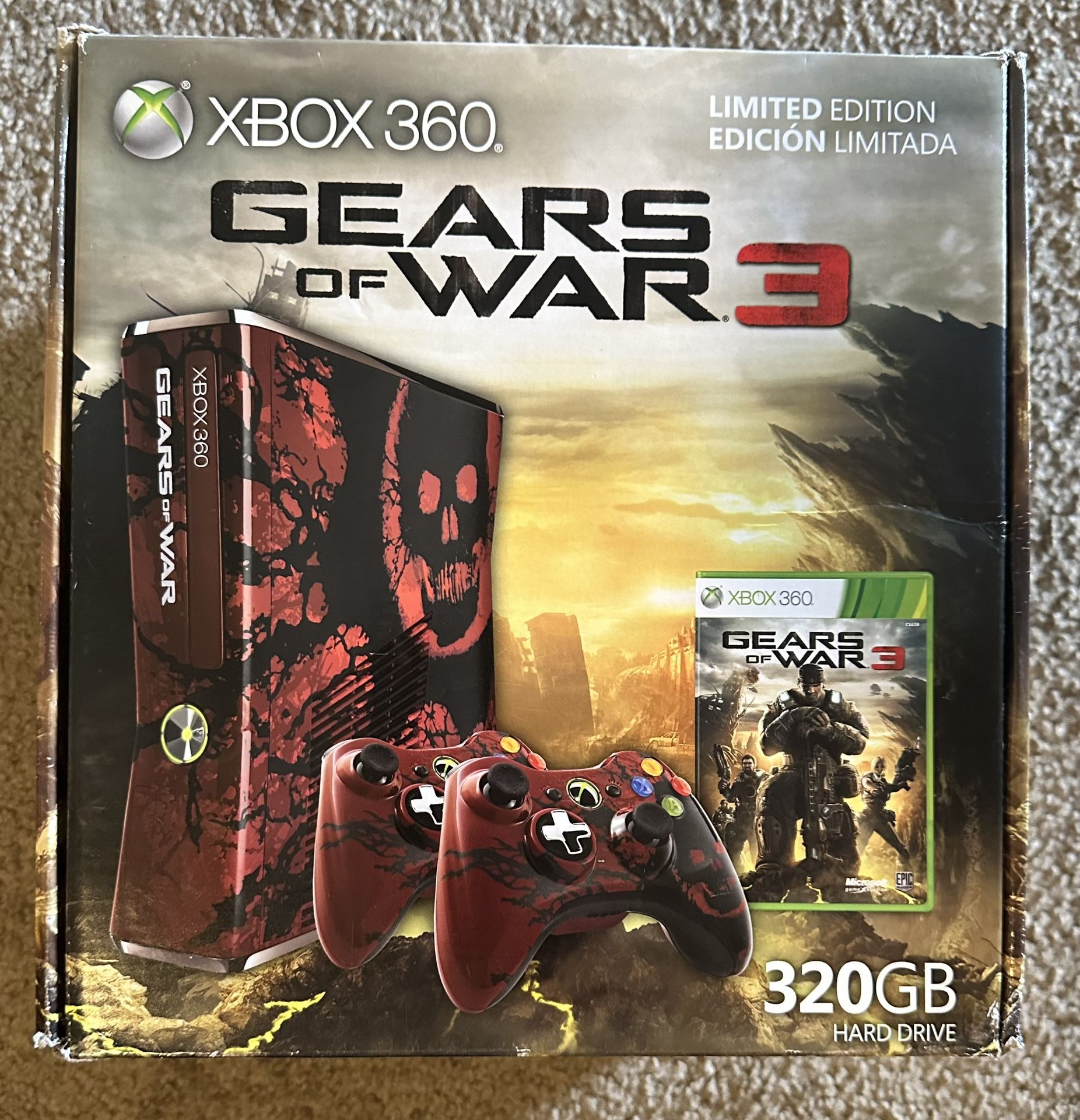 XBOX 360 Gears Of War Console Limited Edition 