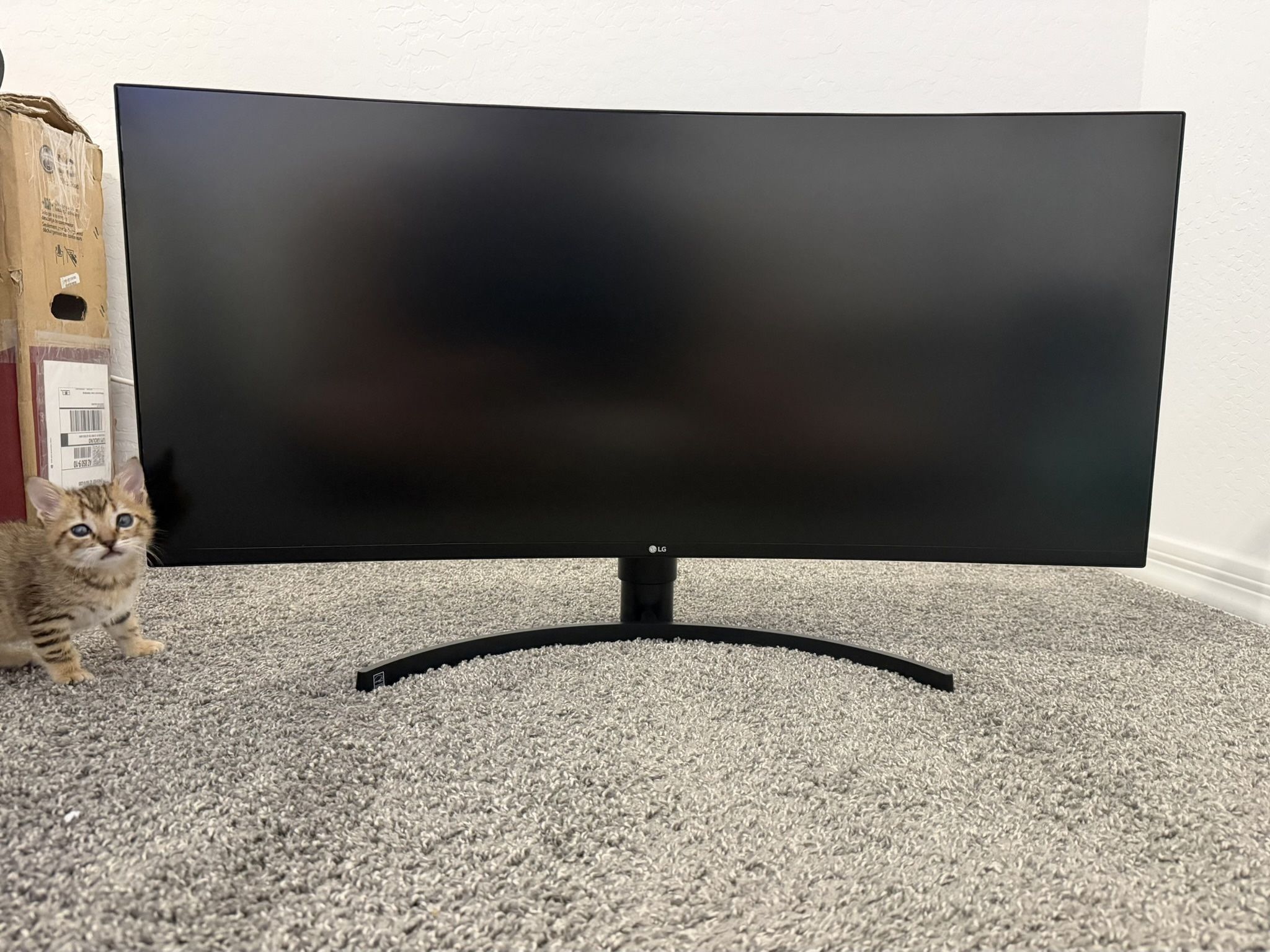 LG 35'' Curved UltraWide QHD HDR Monitor with FreeSync™