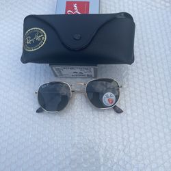 Polarized Lenses Unisex Sunglasses Hexagon 3548 Rayban