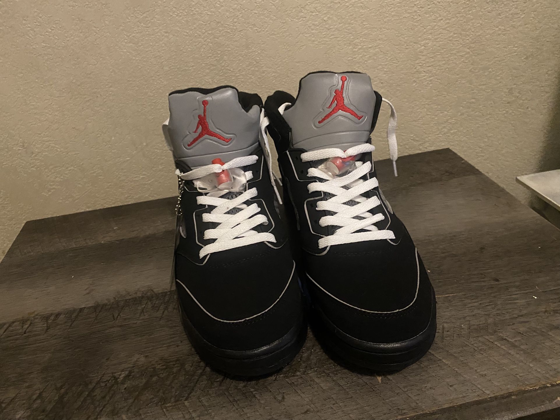 jordan 5 black metallic