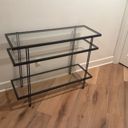 Glass Console Table