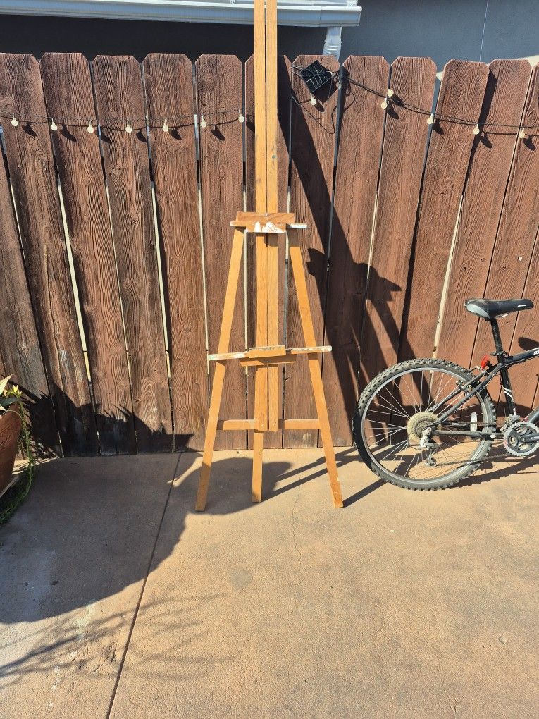 Handmade Solid Wood Painting Easel