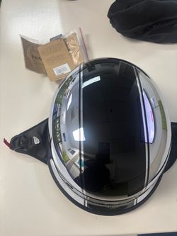 German half helmet