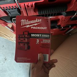 Milwaukee® Packout™ Storage System - 3-Piece Kit