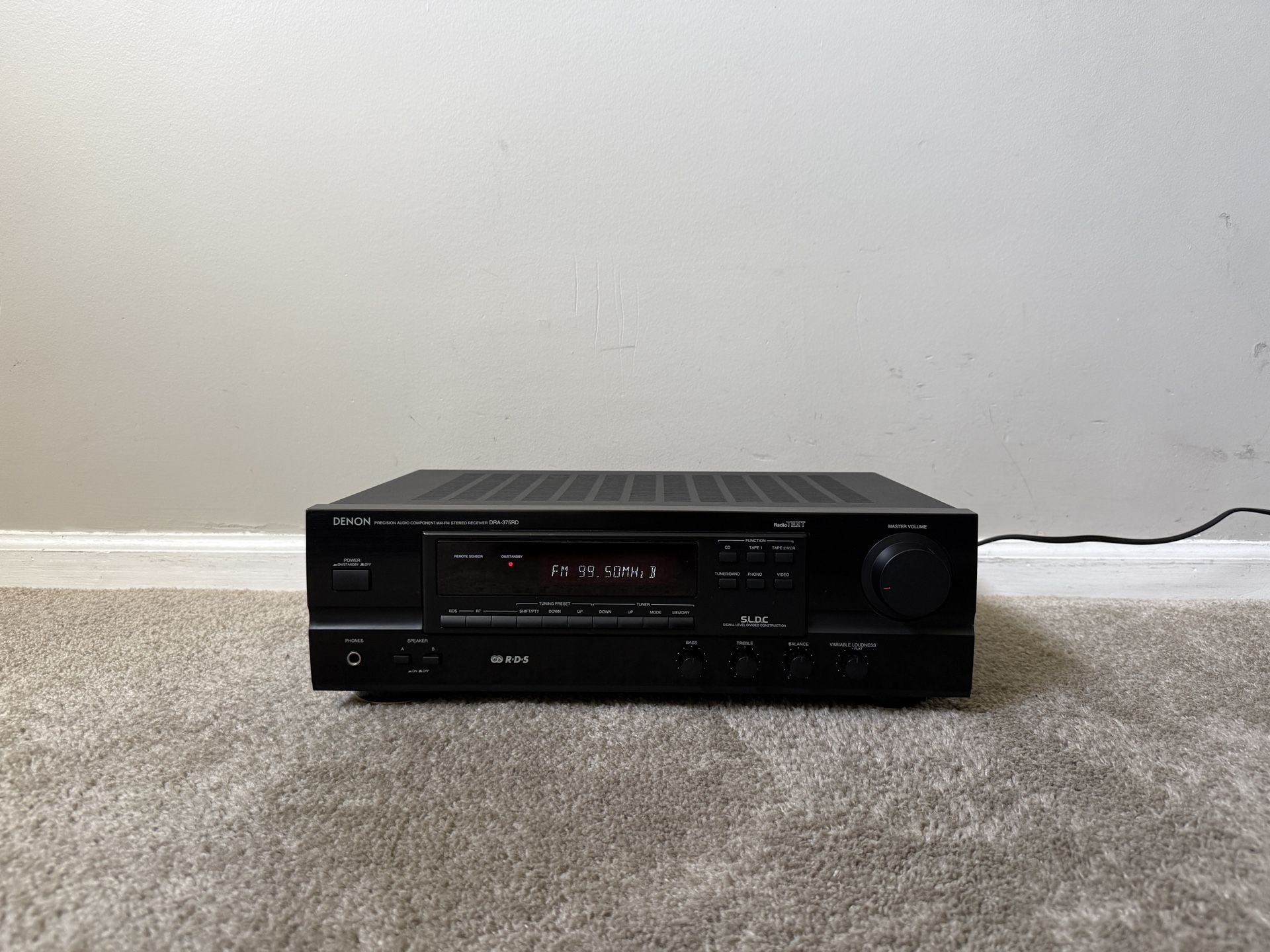 Denon DRA-375RD Home Stereo Audio Receiver