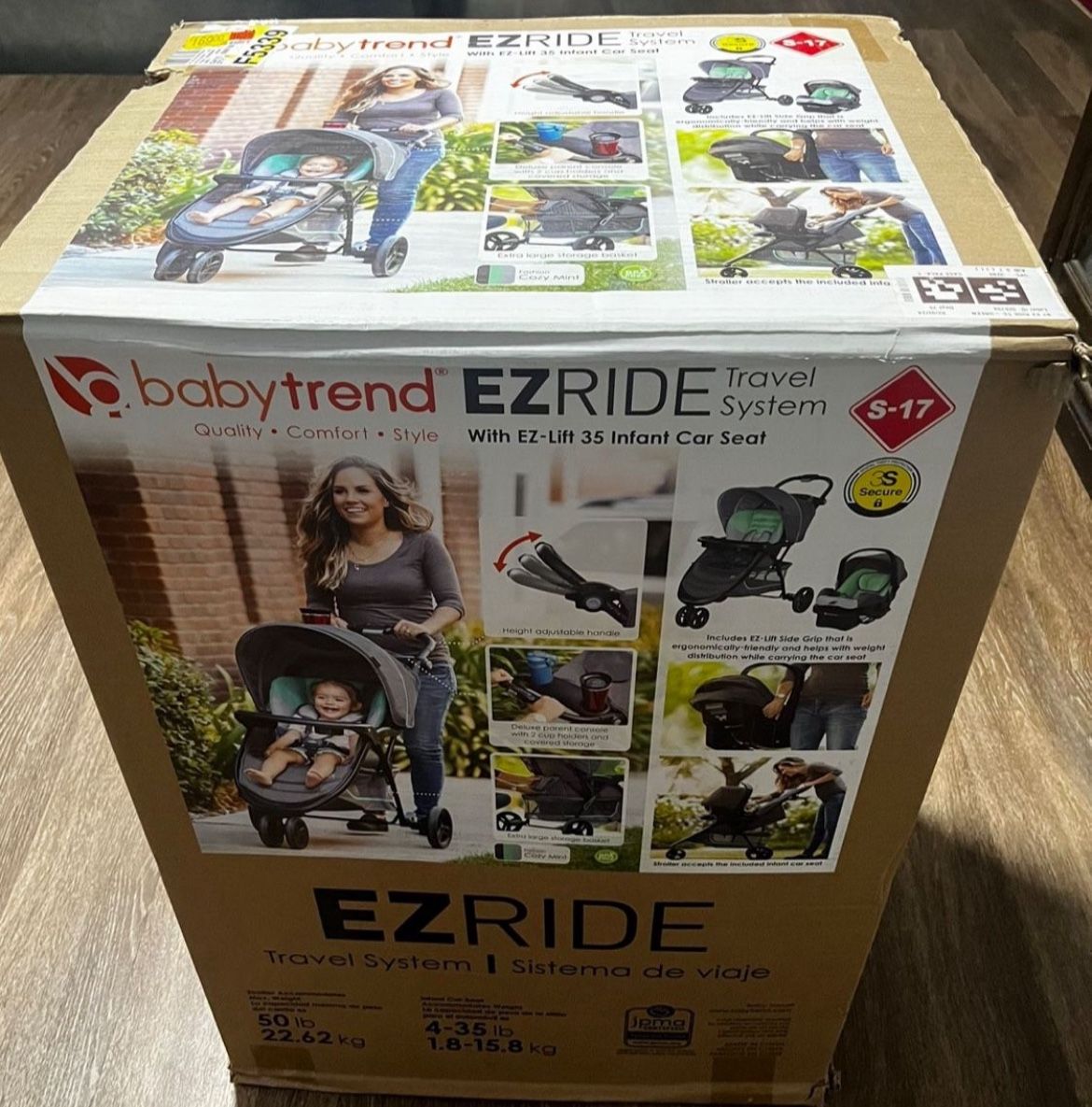 Baby Stroller With Car Seat In One Box (NEW)*