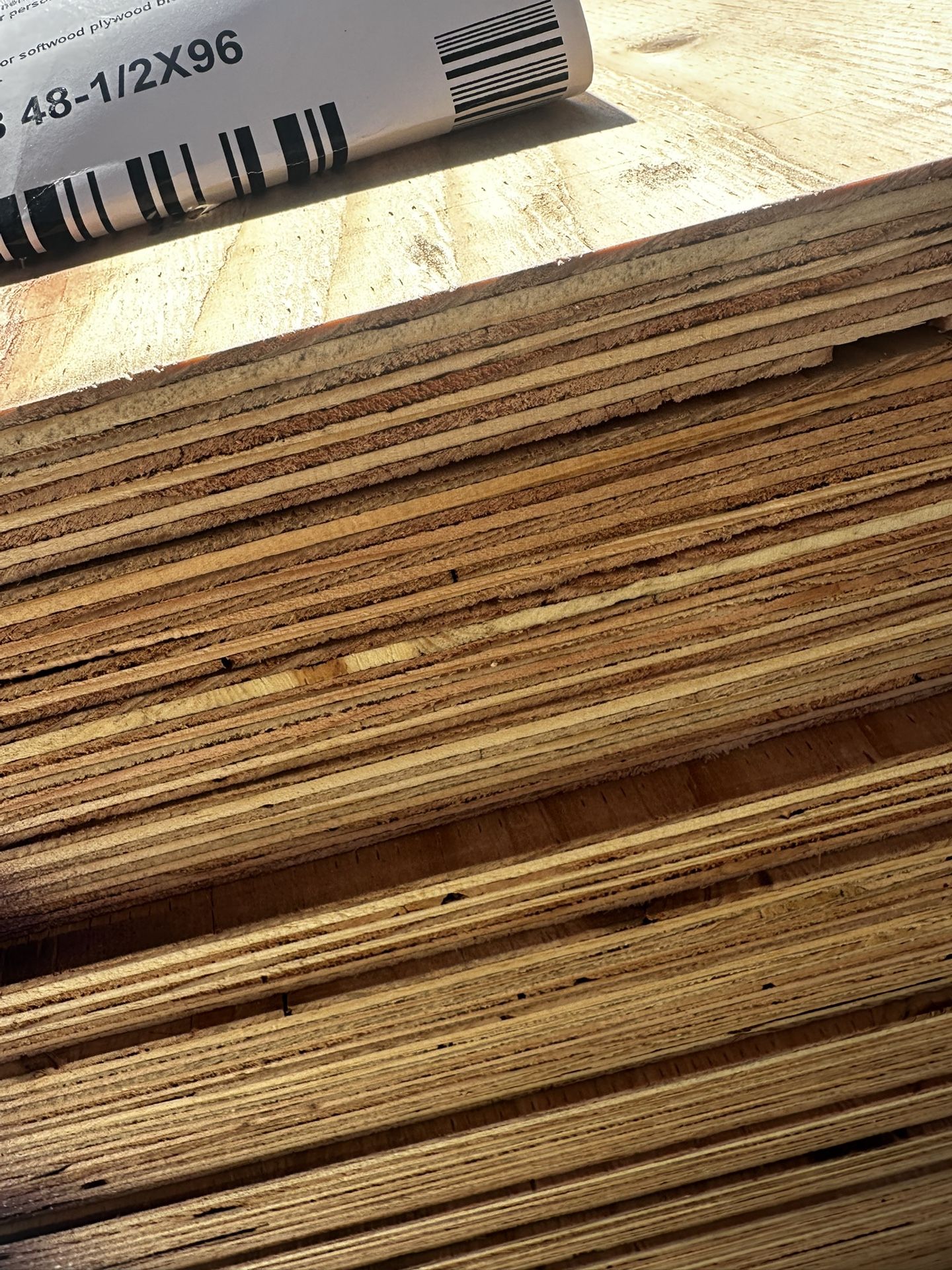 Plywood 1-1/8