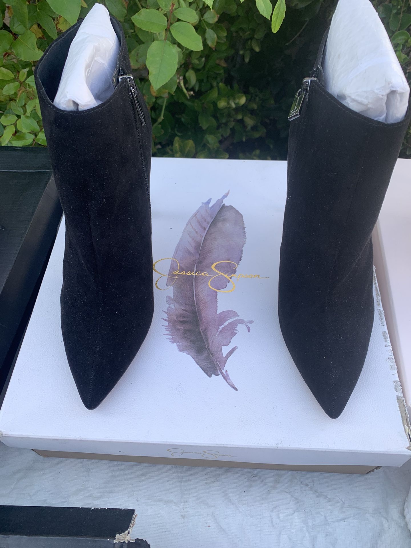 Women’s Jessica Simpson MicroSuede Booties 