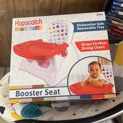 Hopscotch Booster Seat Bran New never use