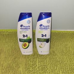 2 Head&shoulder 2in1 Avocado Oil/ Green Apple 12.5oz
