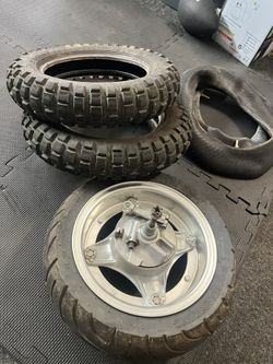 Ct70 Wheel And Tires And Tubes