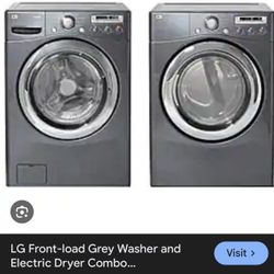 LG Front Load Stackable washer And Dryer Located In Lancaster 