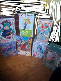 Anime Figures Frieren, Hatsune Miku, Oriental Project Figures