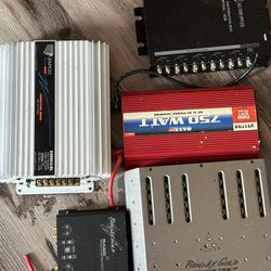 Capacitor,250 Watt Amp, Bass Booster,, Power Inverter, Signal Box
