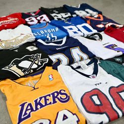 Brand New Sports Jerseys Restocked! Limited, First Come First Serve