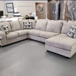 U Shaped Sectional Financing Available By ASHLEY 