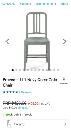 Emeco - 111 Navy Coca Cola Chair