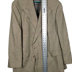 Vintage Burberrys | 100% Pure Wool Plaid Blazer Sports Jacket Made In Usa