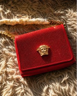 Bolsa versace rojo
