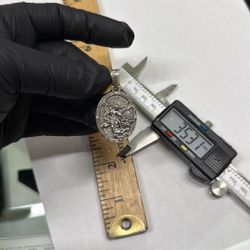 Saint Michael Silver Pendant 