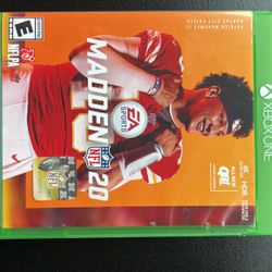 MADDEN 20 - XBOX one Game