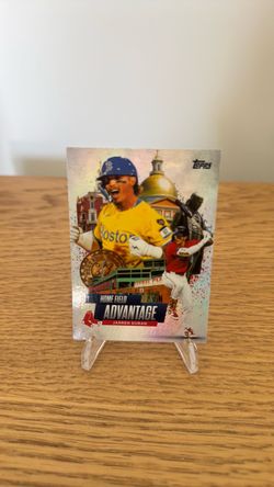 Topps Jarren Duran Home Field Advantage Baseball Card