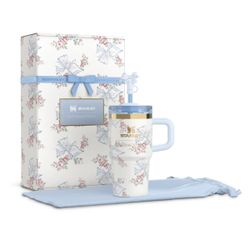 THE STANLEY X LOVESHACKFANCY HOLIDAY QUENCHER | 20 OZ Blue