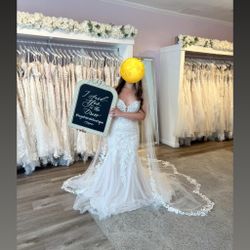 Mermaid Lace Wedding Dress- Laverna By Maggie Sottero 