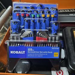 Kobalt Screwdriver Set 69 Piece (contact info removed)