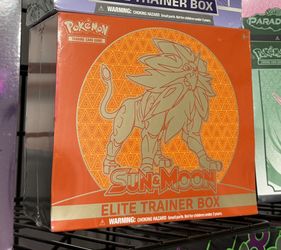 Sun And Moon Base Set Elite Trainer Box