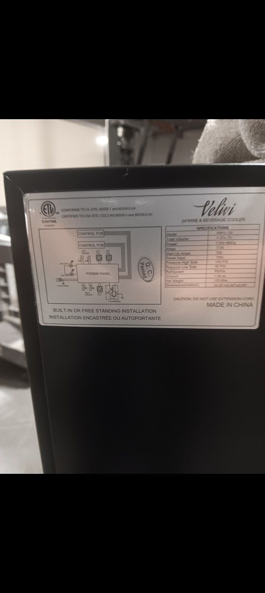 24" Dual Wine Or Beverage Fridge 