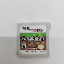 Minecrafte New Nintendo 3DS Edition Mojang