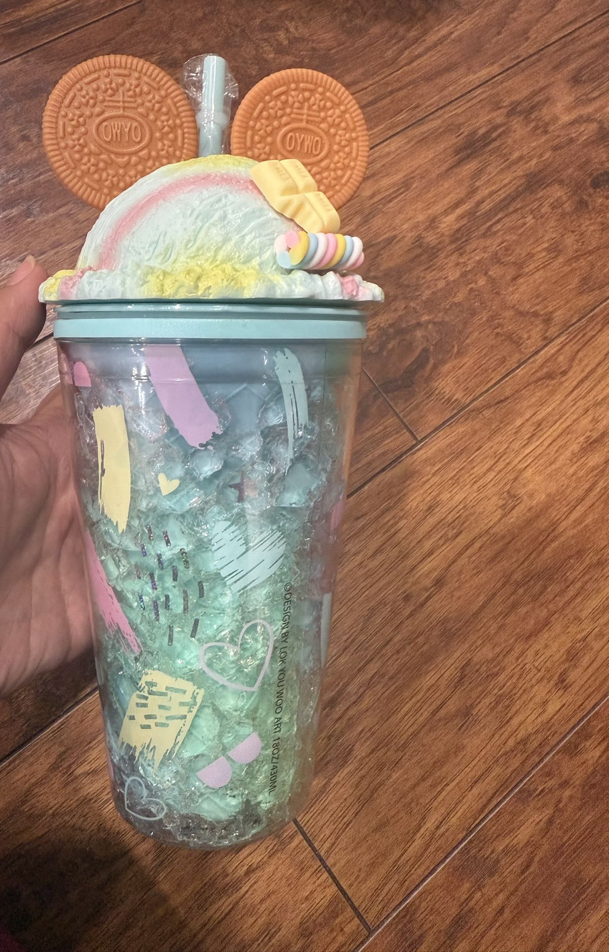 Mickey Mouse Ice Cream Cup