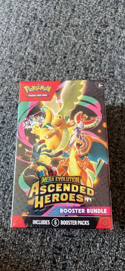 Pokémon mega evolution ascended heroes booster