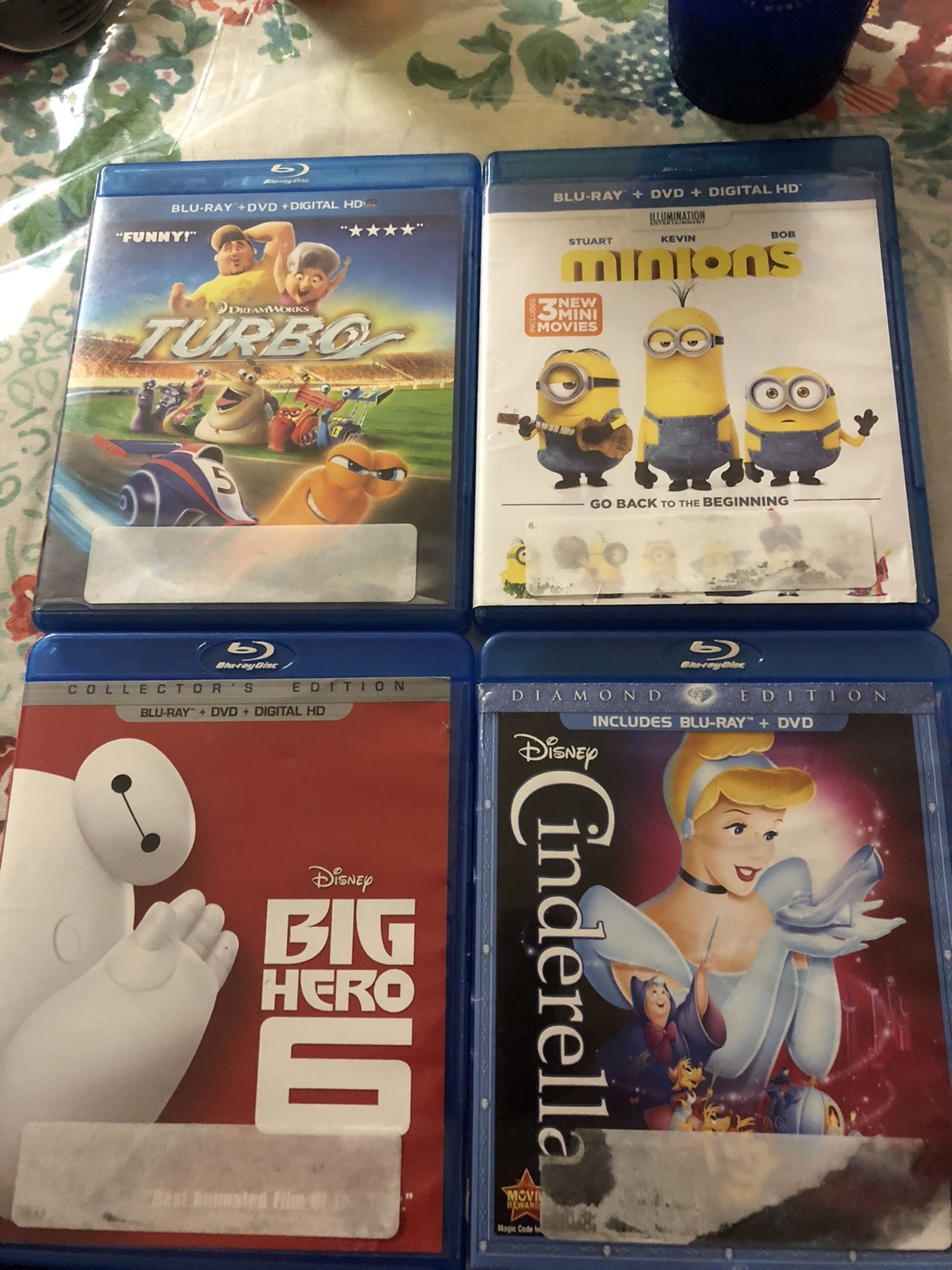 Blu Ray / DVD Disney 12 each in North Lakeland pick up only for