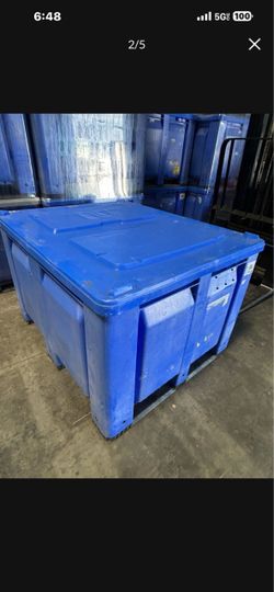 Bin - Heavy Duty Plastic Bins/Containers 48x40x31