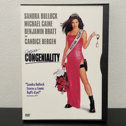 Miss Congeniality DVD Movie Sandra Bullock Michael Caine Comedy Widescreen 2000