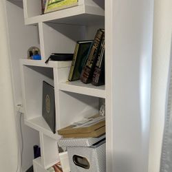 White Shelf Book